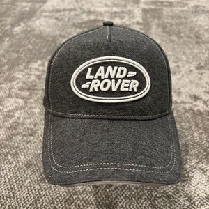 Land Rover All Terrain SUV Embroidered Logo Adjustable Hat Cap Gray White Red